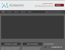 Tablet Screenshot of kmigaming.com